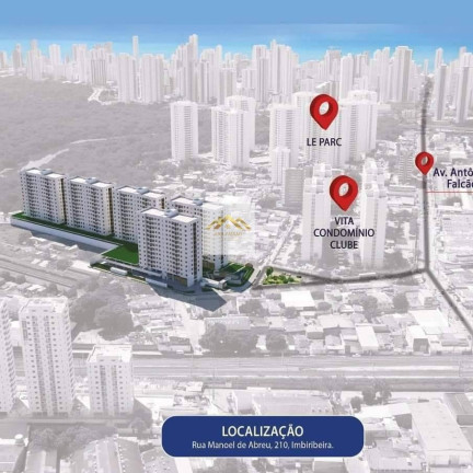 Foto do imóvel: Apartamento com 2 Quartos à Venda, 53 m² em Imbiribeira - Recife Foto do imóvel: Apartamento com 2 Quartos à Venda, 53 m² em Imbiribeira - Recife