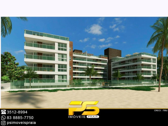 Apartamento à Venda, 152 m² em Areia Dourada - Cabedelo