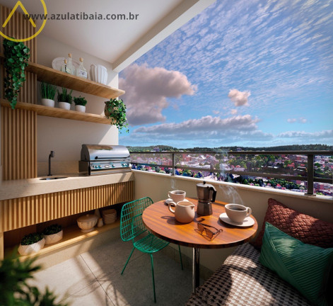Imagem Apartamento com 2 Quartos à Venda, 60 m² em Alvinópolis - Atibaia