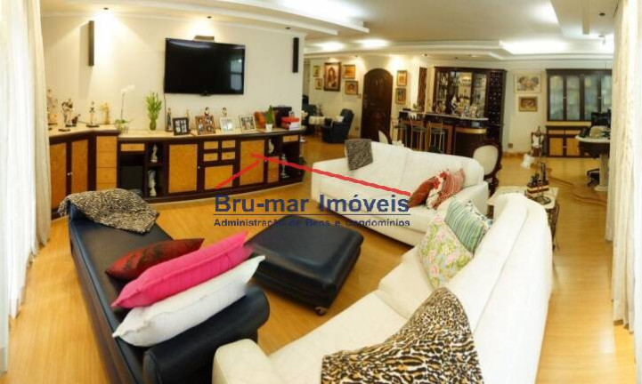 Imagem Apartamento com 4 Quartos à Venda, 332 m² em Gonzaga - Santos