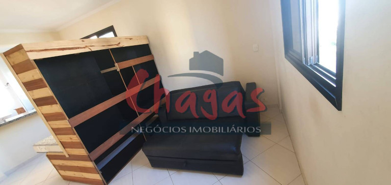 Imagem Apartamento com 1 Quarto para Alugar, 37 m² em Massaguaçu - Caraguatatuba