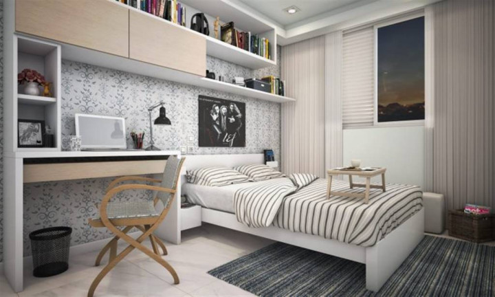 Imagem Apartamento com 2 Quartos à Venda, 50 m² em Vila Maria Leonor - Diadema