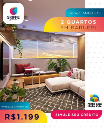 Imagem Apartamento com 2 Quartos à Venda,  em Aldeia - Barueri