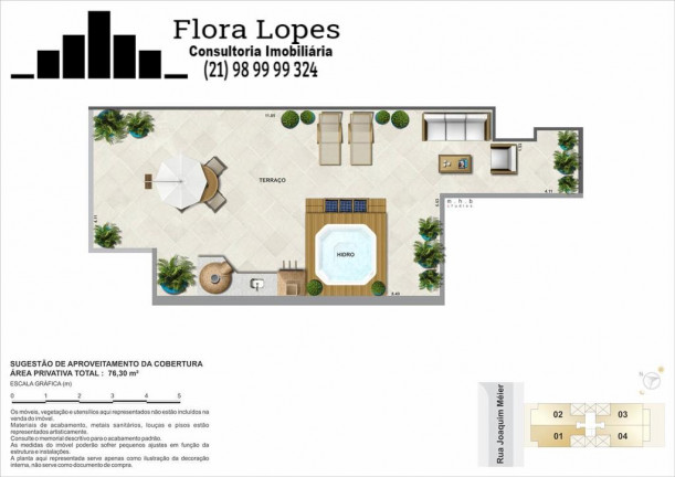 Apartamento com 3 Quartos à Venda, 76 m² em Meier - Rio De Janeiro
