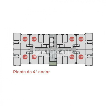 Imagem Apartamento com 2 Quartos à Venda, 53 m² em Harmonia - Canoas