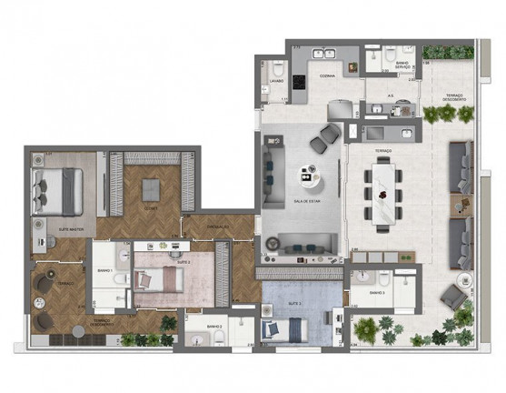 Imagem Apartamento com 3 Quartos à Venda, 265 m² em Vila Nova Conceição - São Paulo