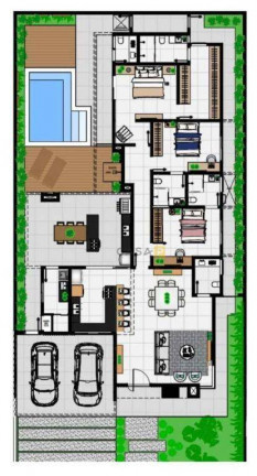 Imagem Casa com 3 Quartos à Venda, 267 m² em Loteamento Residencial Jardim Villagio - Americana