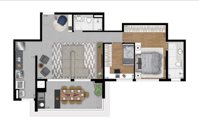 Apartamento com 3 Quartos à Venda, 94 m² em Vila Da Saúde - São Paulo