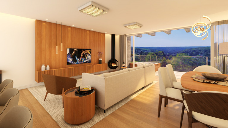 Imagem Apartamento com 1 Quarto à Venda, 85 m² em Vila Suiça - Gramado