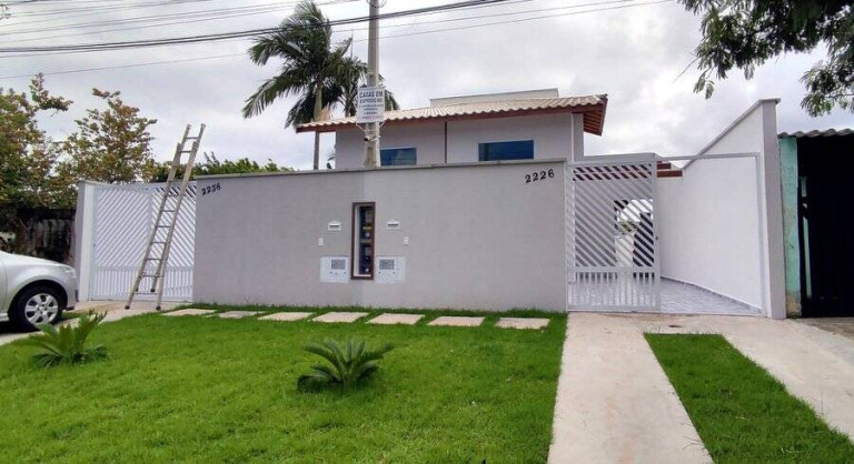 Imagem Sobrado com 3 Quartos à Venda, 150 m² em Jardim Ribamar - Peruíbe