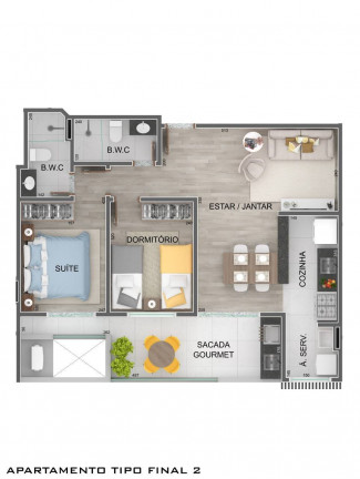 Imagem Apartamento com 2 Quartos à Venda, 67 m² em Itaguá - Ubatuba