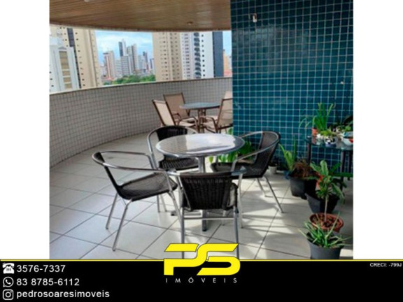 Imagem Apartamento com 4 Quartos à Venda, 213 m² em Manaíra - João Pessoa