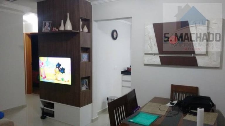 Apartamento com 2 Quartos à Venda, 58 m² em Jardim Santo Antonio - Santo André