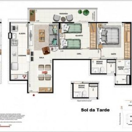 Apartamento com 2 Quartos à Venda, 62 m² em Tijuca - Rio De Janeiro