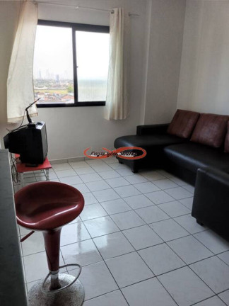 Imagem Apartamento com 1 Quarto para Alugar, 31 m² em Vila Caiçara - Praia Grande