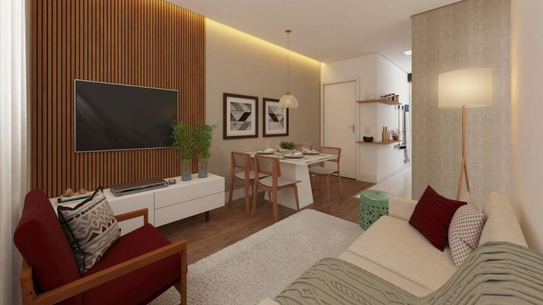 Imagem Apartamento com 1 Quarto à Venda, 38 m² em Jardim Recanto Verde - São Paulo