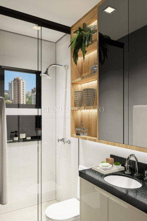 Imagem Apartamento com 1 Quarto à Venda, 54 m² em Cajuru - Curitiba