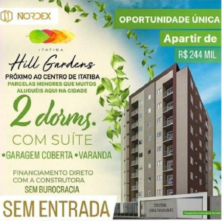 Imagem Apartamento com 2 Quartos à Venda, 50 m² em Loteamento Morrão Da Força - Itatiba