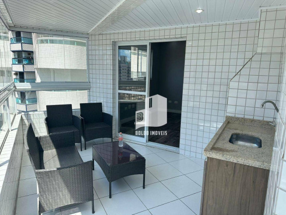 Imagem Apartamento com 3 Quartos para Alugar, 126 m² em Guilhermina - Praia Grande