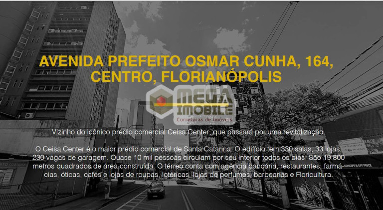 Imagem Apartamento com 1 Quarto à Venda, 30 m² em Centro - Florianópolis