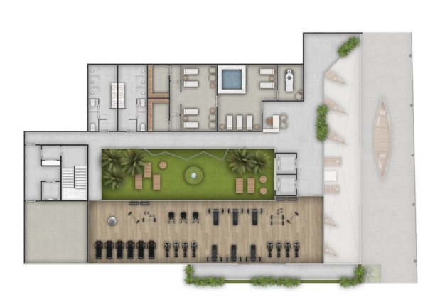 Imagem Apartamento com 1 Quarto à Venda, 31 m² em Bombas - Bombinhas