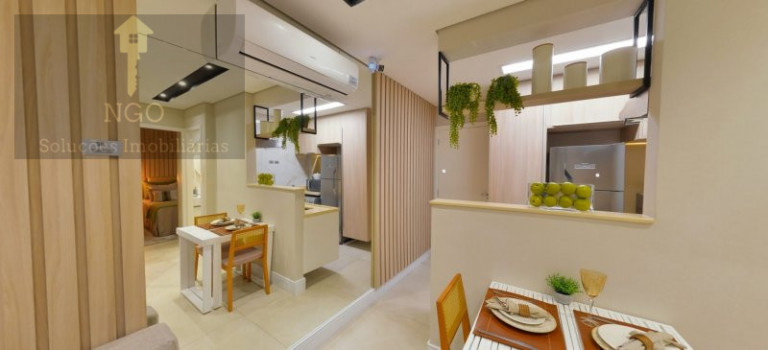 Apartamento com 2 Quartos à Venda, 34 m² em Cambuci - São Paulo
