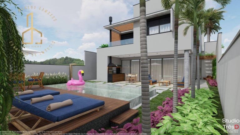 Imagem Casa de Condomínio com 3 Quartos à Venda, 407 m² em Alphaville Nova Esplanada - Votorantim