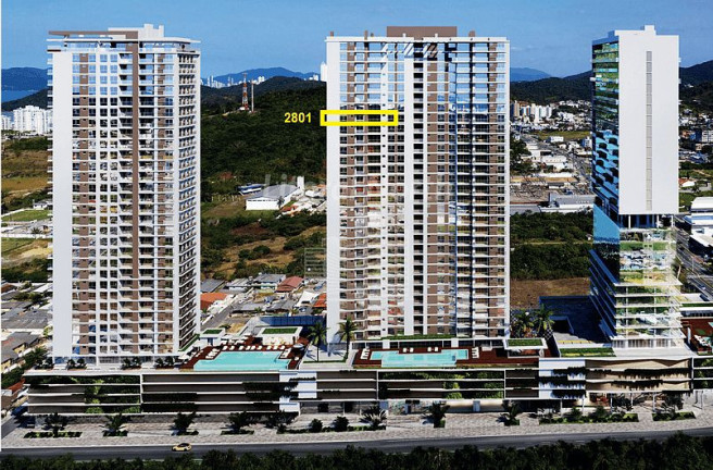 Imagem Apartamento com 3 Quartos à Venda, 110 m² em Balneário Santa Clara - Itajaí