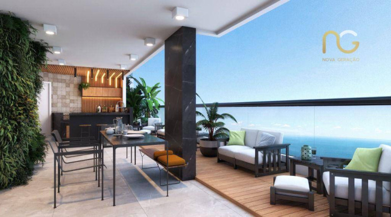 Imagem Apartamento com 2 Quartos à Venda, 73 m² em Vila Guilhermina - Praia Grande