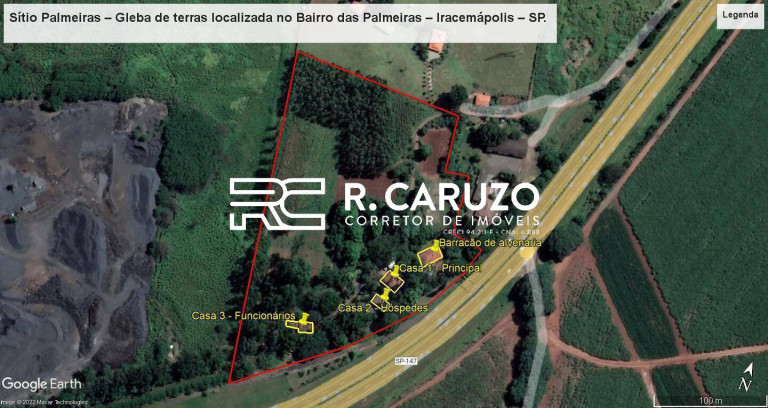 Imagem Terreno à Venda, 21 m² em Bairro Das Palmeiras - Iracemápolis