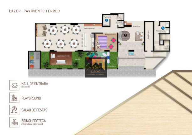 Imagem Apartamento com 2 Quartos à Venda,  em Kobrasol - São José
