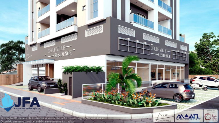 Imagem Apartamento com 2 Quartos à Venda, 98 m² em Centro - Tijucas