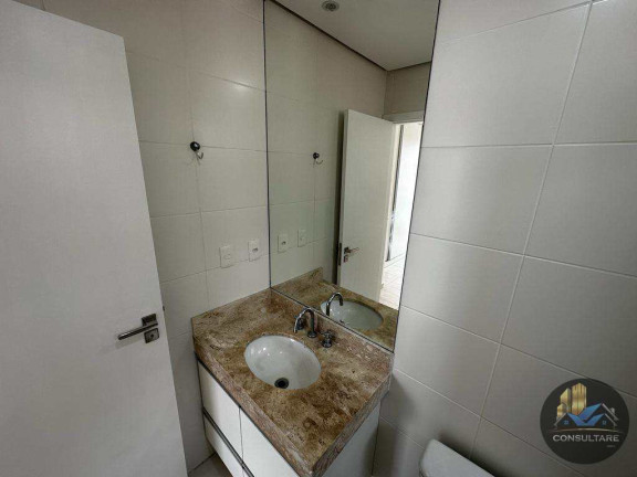 Imagem Apartamento com 1 Quarto para Alugar, 57 m² em José Menino - Santos