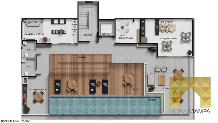 Apartamento com 1 Quarto à Venda, 21 m² em Intermares - Cabedelo