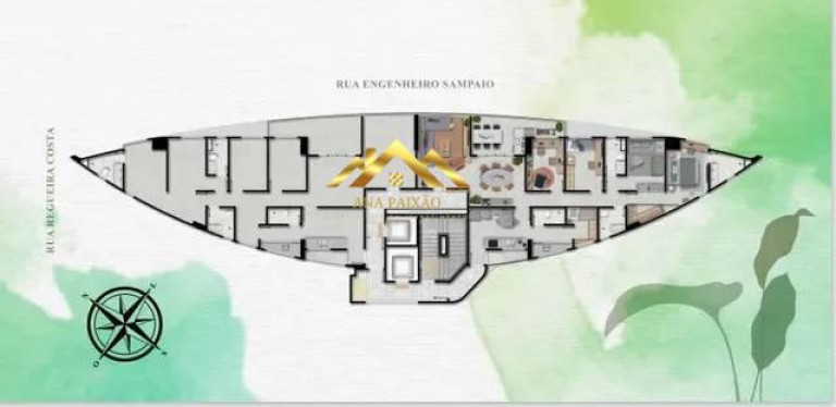 Imagem Apartamento com 4 Quartos à Venda, 135 m² em Rosarinho - Recife