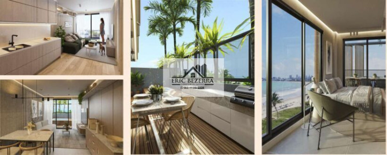 Apartamento com 2 Quartos à Venda, 56 m² em Intermares - Cabedelo