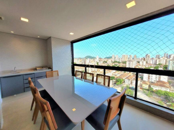 Imagem Apartamento com 2 Quartos à Venda, 82 m² em Aparecida - Santos