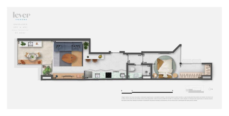Imagem Apartamento com 1 Quarto à Venda, 62 m² em Ipanema - Rio De Janeiro