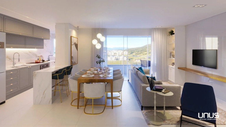 Imagem Apartamento com 3 Quartos à Venda, 87 m² em Pedra Branca - Palhoça
