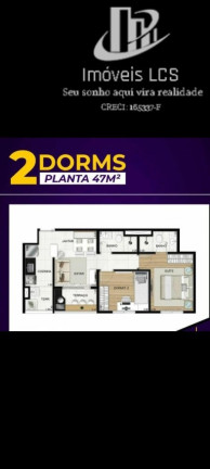 Imagem Apartamento com 2 Quartos à Venda, 47 m² em Vila Marina - São Paulo