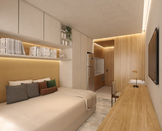 Imagem Apartamento com 1 Quarto à Venda, 19 m² em Moema - São Paulo