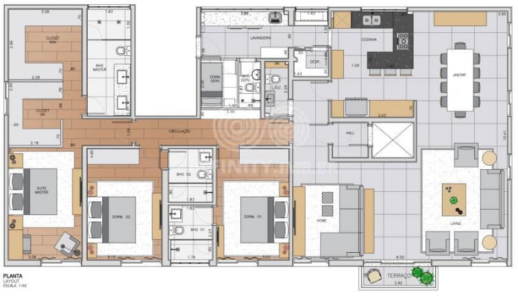 Imagem Apartamento com 3 Quartos à Venda, 258 m² em Jardins - São Paulo