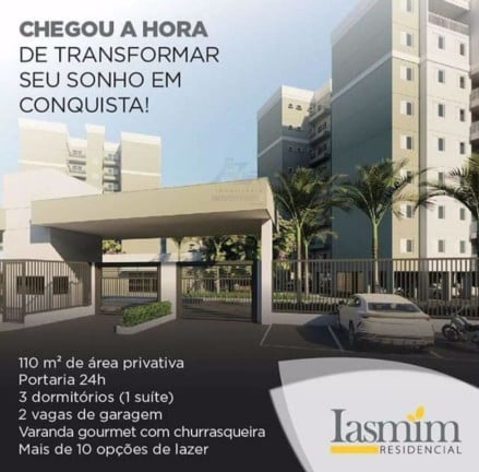 Imagem Apartamento com 3 Quartos à Venda, 110 m² em Vila Carvalho - Araçatuba