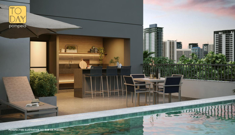 Imagem Apartamento com 2 Quartos à Venda, 38 m² em Pompeia - São Paulo