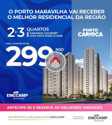 Imagem Apartamento com 2 Quartos à Venda, 47 m² em Santo Cristo - Rio De Janeiro