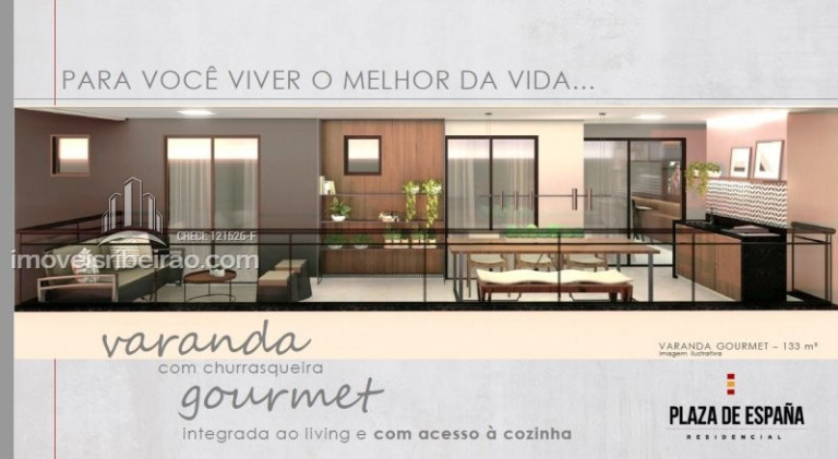 Imagem Apartamento com 3 Quartos à Venda, 133 m² em Nova Aliança - Ribeirão Preto