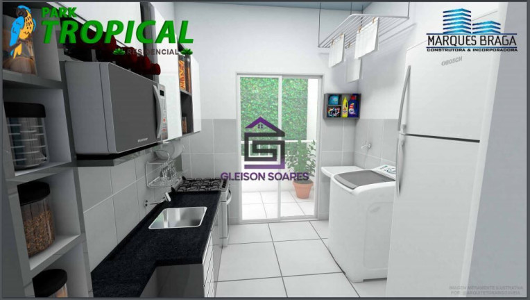 Imagem Apartamento com 2 Quartos à Venda, 46 m² em Coqueiro - Belém