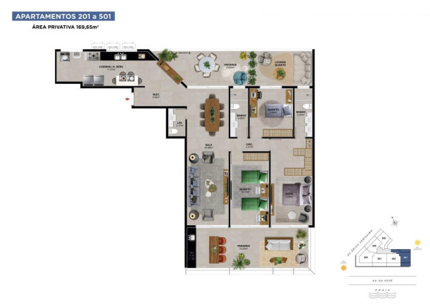 Imagem Apartamento com 3 Quartos à Venda, 207 m² em Barra Da Tijuca - Rio De Janeiro