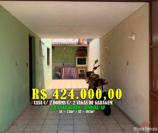 Imagem Casa com 2 Quartos à Venda, 73 m² em Vila Arens Ii - Jundiaí