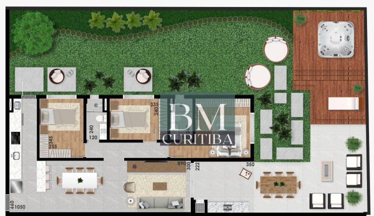Imagem Apartamento com 3 Quartos à Venda, 259 m² em água Verde - Curitiba